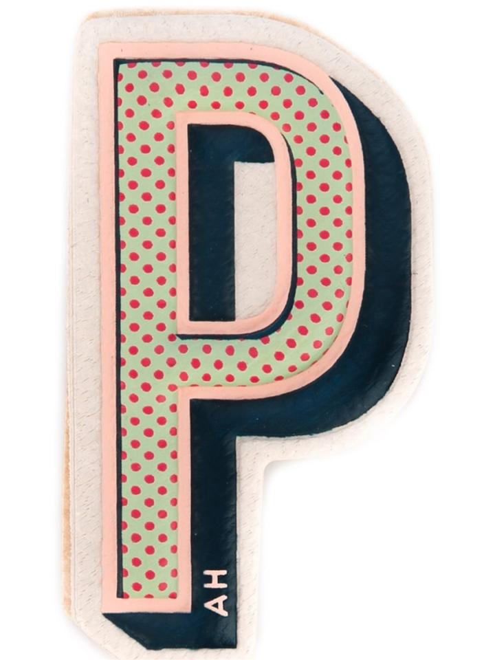 Anya Hindmarch 'p' Sticker - Multicolour