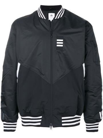 Adidas By White Mountaineering Zipped Windbreaker - Black