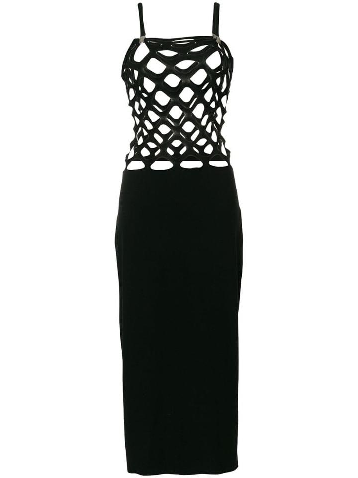 Jean Paul Gaultier Pre-owned Suspenders Strap Dress - Black