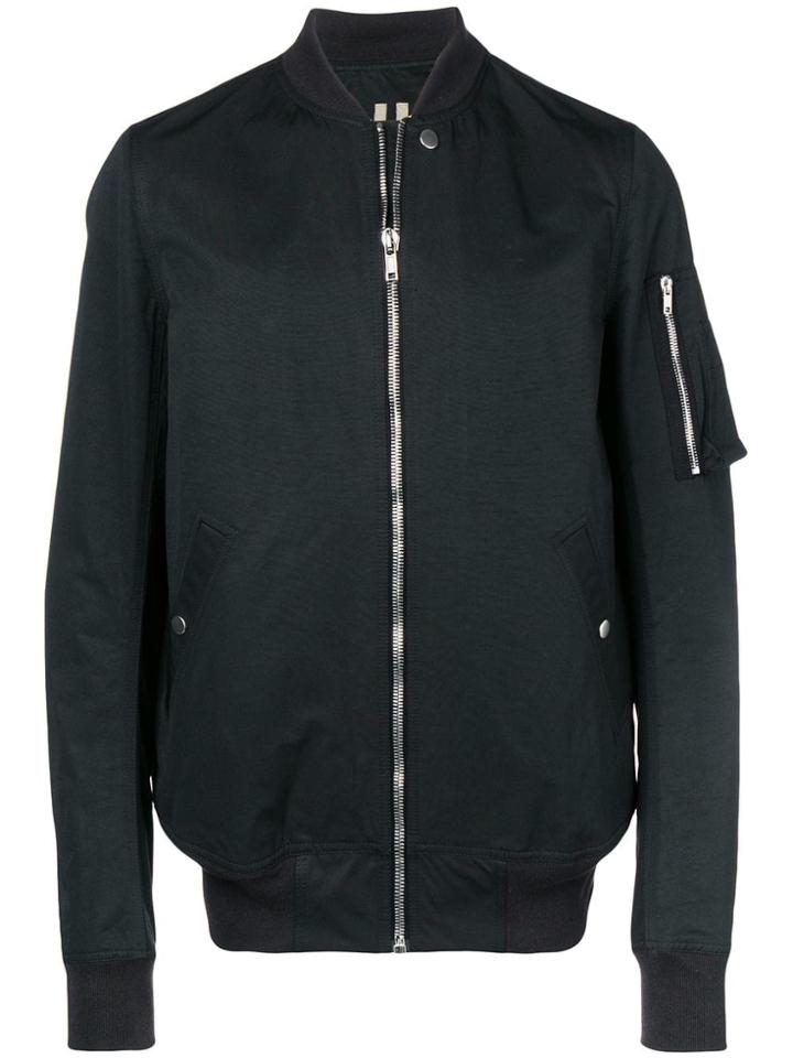 Rick Owens Drkshdw Babel Flight Bomber Jacket - Black