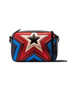 Stella Mccartney Multicoloured Star Quilted Vegan Leather Bag - Black