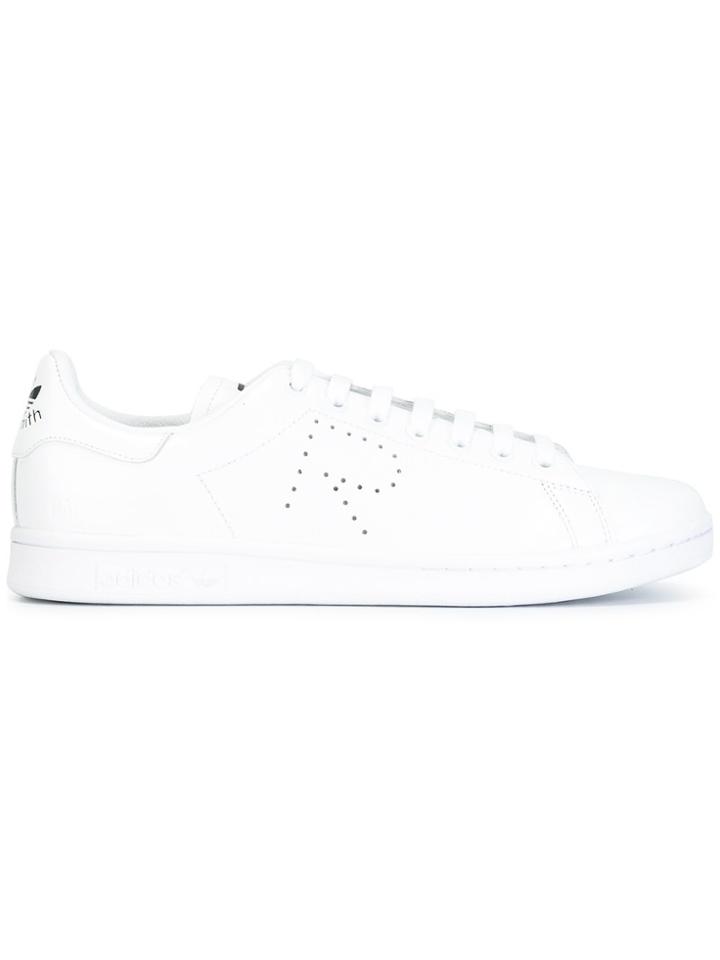 Adidas By Raf Simons Perforated Detailing Sneakers - White