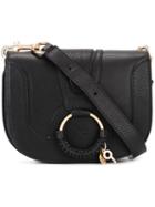 See By Chloé Hana Crossbody Bag, Women's, Black, Cotton/goat Skin