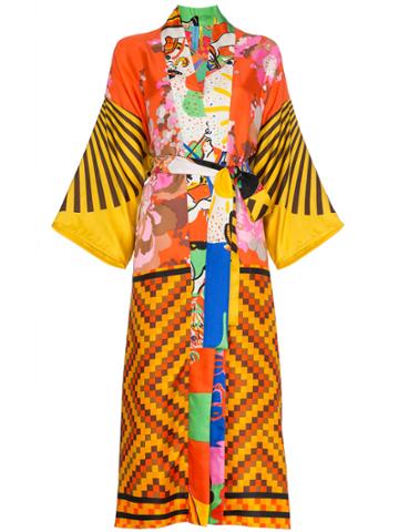 Rianna + Nina Silk 10k Kimono Robe - Unavailable