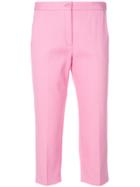 Boutique Moschino Cropped Trousers - Pink & Purple