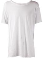 Thom Krom Raw Edges T-shirt, Men's, Size: M, White, Cotton