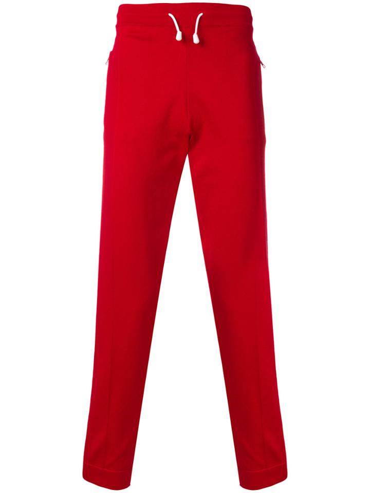 Gcds Side Stripe Tracks Pants - Red