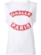 Gaelle Bonheur Logo Print Vest