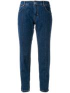 Sportmax Cropped Jeans - Blue