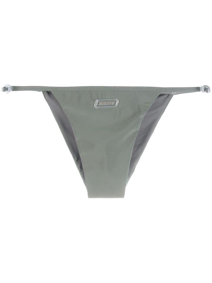 Misbhv Reflective Bikini Bottom - Grey
