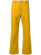 Acne Studios Workwear Straight Trousers - Yellow
