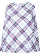 Maison Kitsuné 'holly' Checked Top - Multicolour