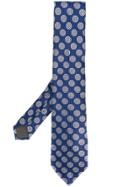 Canali Patterend Tie - Blue