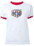 Growing Pains Rubik Cube Print T-shirt
