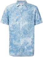 Levi's Bleached Hawaiian Shirt - Blue