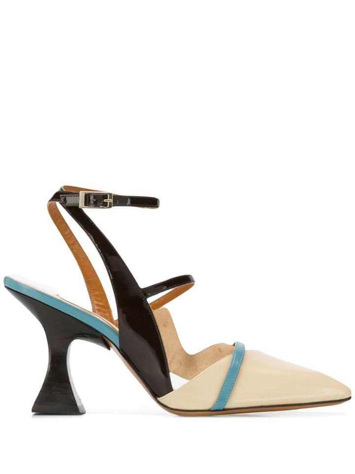 Ssheena Square Toe Sandals - Neutrals