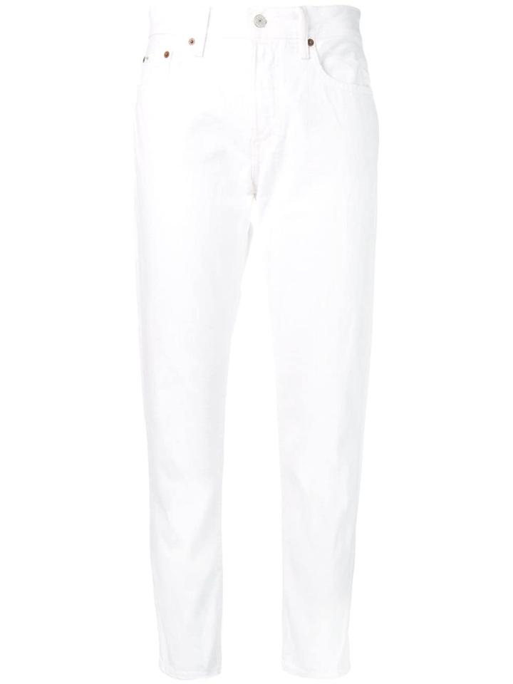 Polo Ralph Lauren Cropped Slim Jeans - White