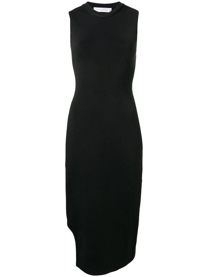 Victoria Beckham Sleeveless Midi Dress - Black