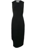 Victoria Beckham Sleeveless Midi Dress - Black
