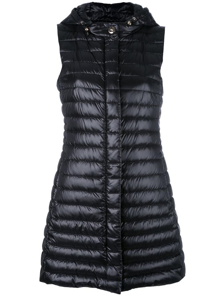 Herno Padded Gilet, Women's, Size: 42, Black, Nylon/goose Down