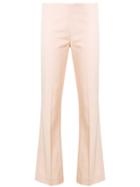 Meme Slim Cropped Trousers - Pink & Purple