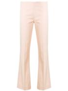 Meme Slim Cropped Trousers - Pink & Purple