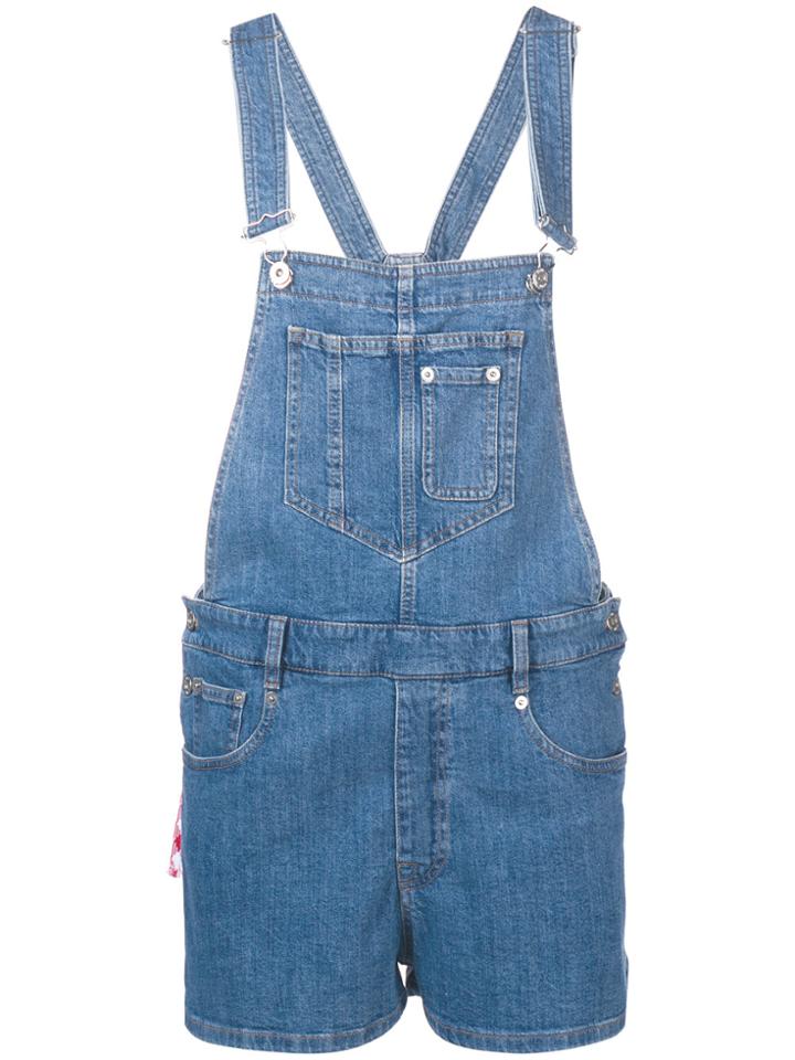Miu Miu Denim Dungarees - Blue