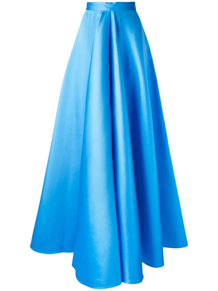 Maison Rabih Kayrouz Pleated Skirt - Blue