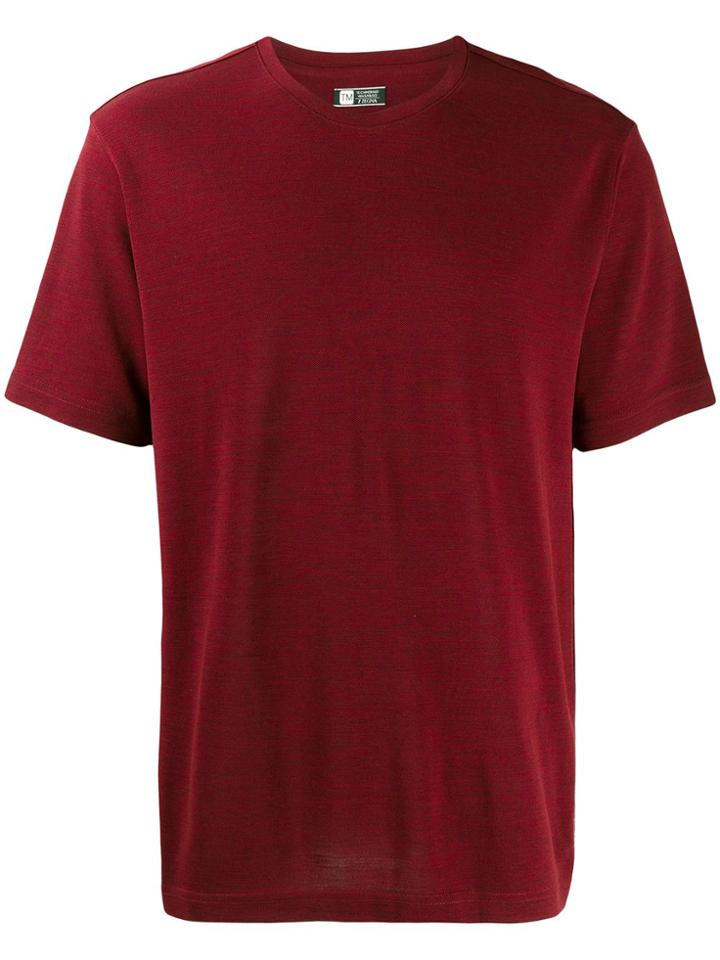 Z Zegna Crew Neck T-shirt - Red