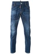 Dsquared2 'tidy Biker' Jeans, Men's, Size: 46, Blue, Cotton/spandex/elastane/polyester