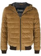 Herno Hooded Padded Jacket - Neutrals