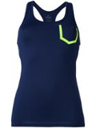 Monreal London Racerback Tank Top, Women's, Size: Small, Blue, Polyamide/spandex/elastane