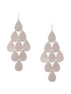Irene Neuwirth 18kt White Gold Nine-drop Chandelier Earrings