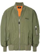 G.v.g.v. Embroidered Bomber Jacket - Green