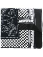 Takahiromiyashita The Soloist Multi-print Scarf - Black