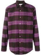 Our Legacy Flannel Check Shirt, Men's, Size: 48, Pink/purple, Cotton