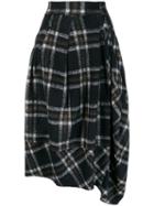 High By Claire Campbell Plaid Skirt - Blue