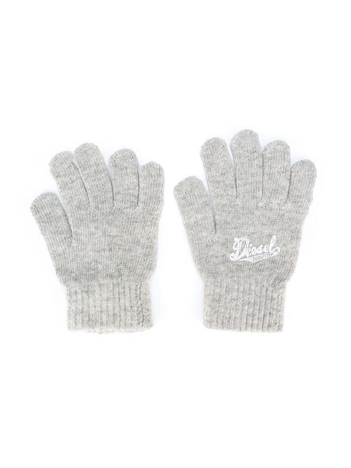 Diesel Kids Knitted Gloves, Girl's, Size: 15.5 Cm, Grey