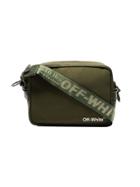 Off-white Green Strap Cross Body Bag