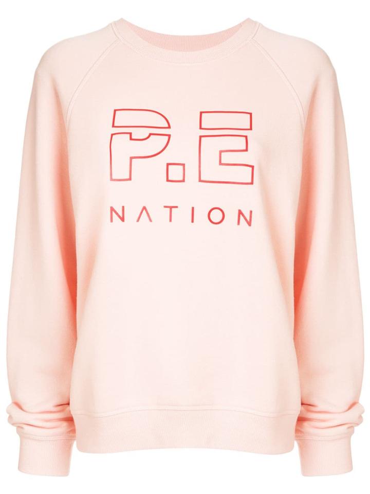 P.e Nation Shuffle Sweatshirt - Pink