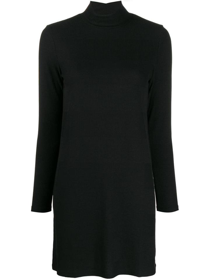 A.p.c. Roll Neck Jumper Dress - Black