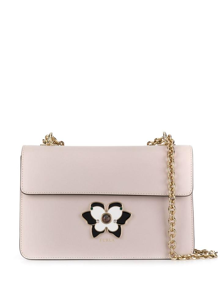 Furla Small Butterfly Crossbody Bag - Neutrals