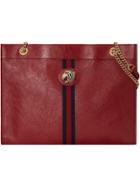 Gucci Rajah Large Tote - Red