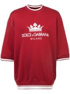Dolce & Gabbana Crown Logo Sweatshirt - Red