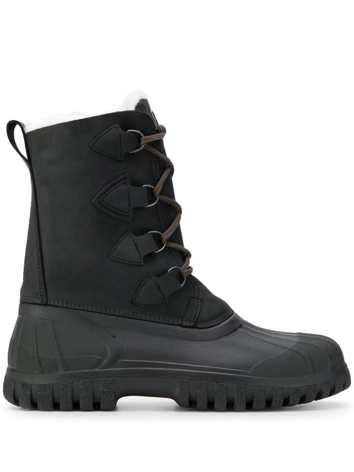 Rossignol Ankle Length Cross-lace Boots - Black