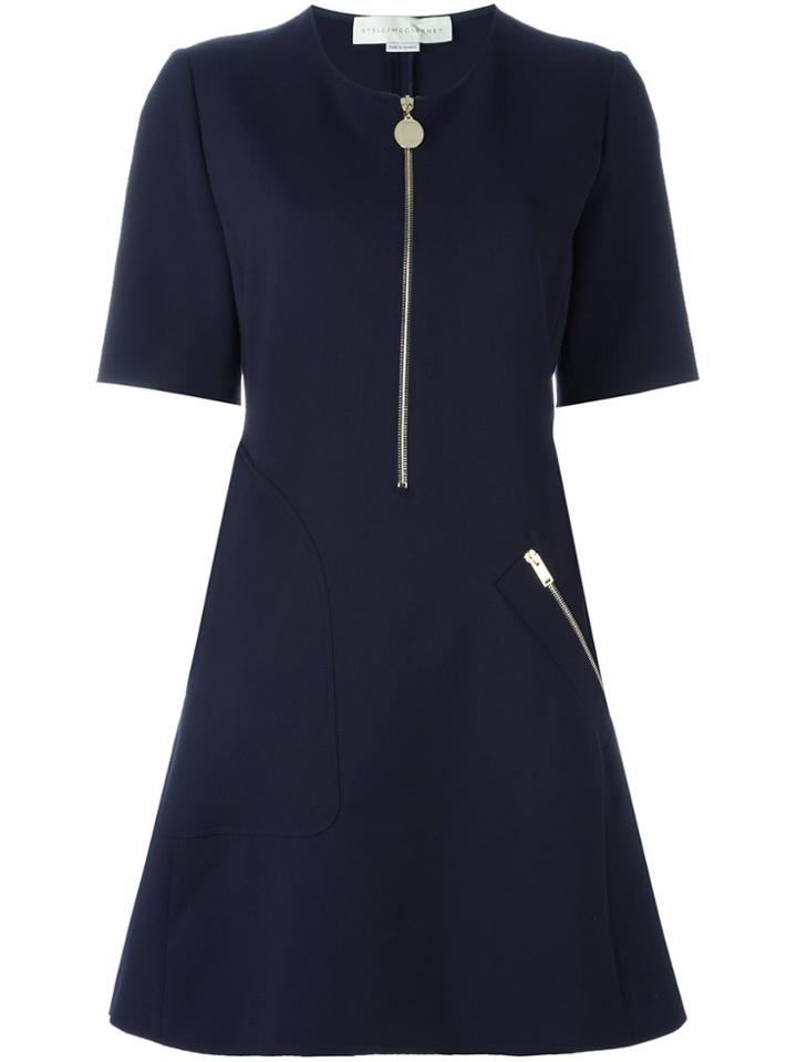 Stella Mccartney 'gerini' Mini Dress - Blue