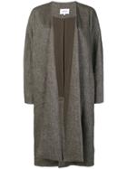 Enföld Oversized Fit Coat - Grey