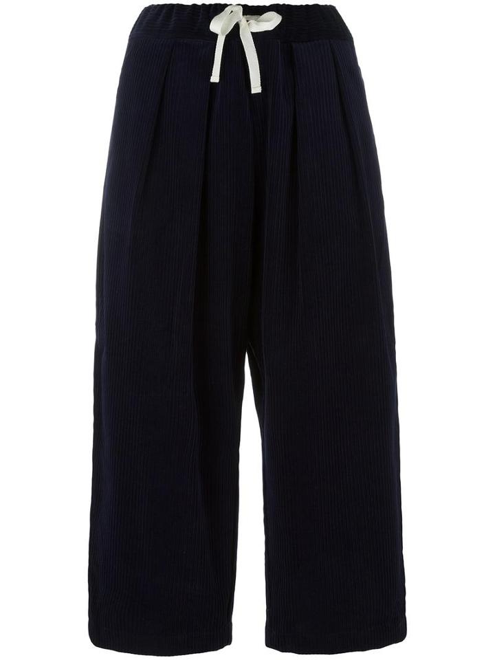 Sofie D'hoore 'paloma Cord' Trousers, Women's, Size: 36, Blue, Cotton