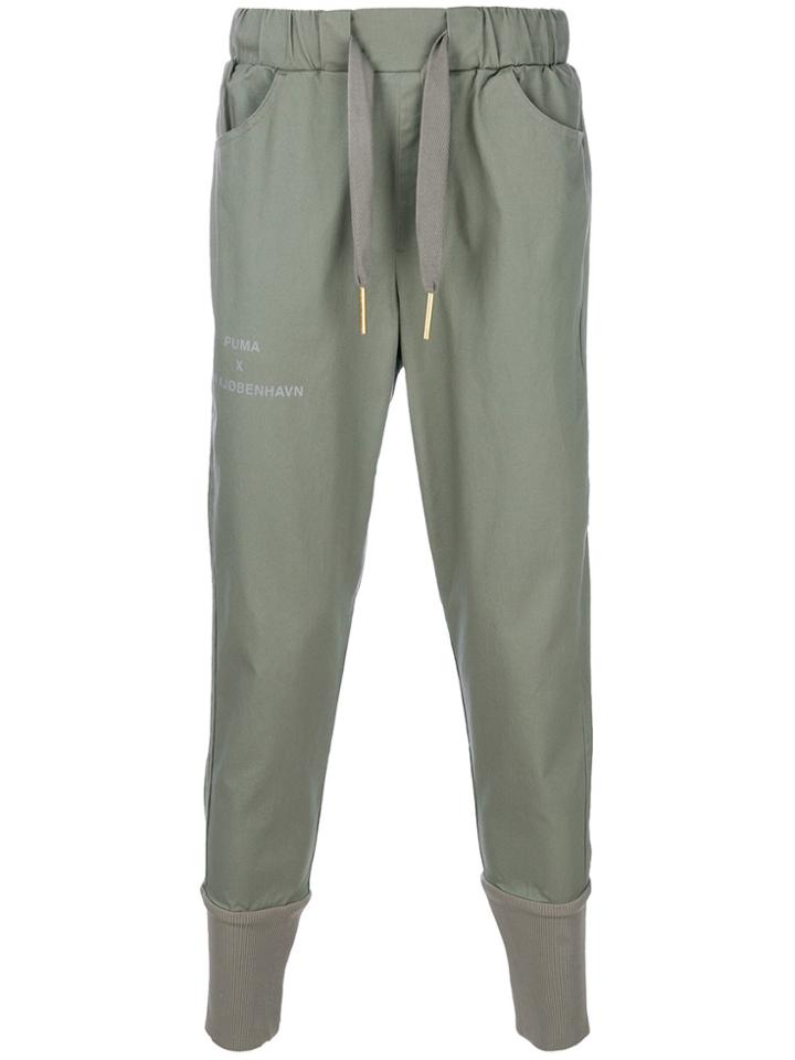 Puma Drawstring Sweatpants - Green
