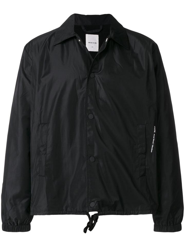 Wood Wood Boxy Lightweight Jacket - Black